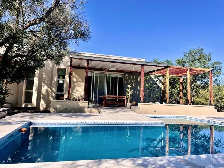 Casa Con Piscina Y Mirador Privado En San Marcos Sierras Villa Dış mekan fotoğraf